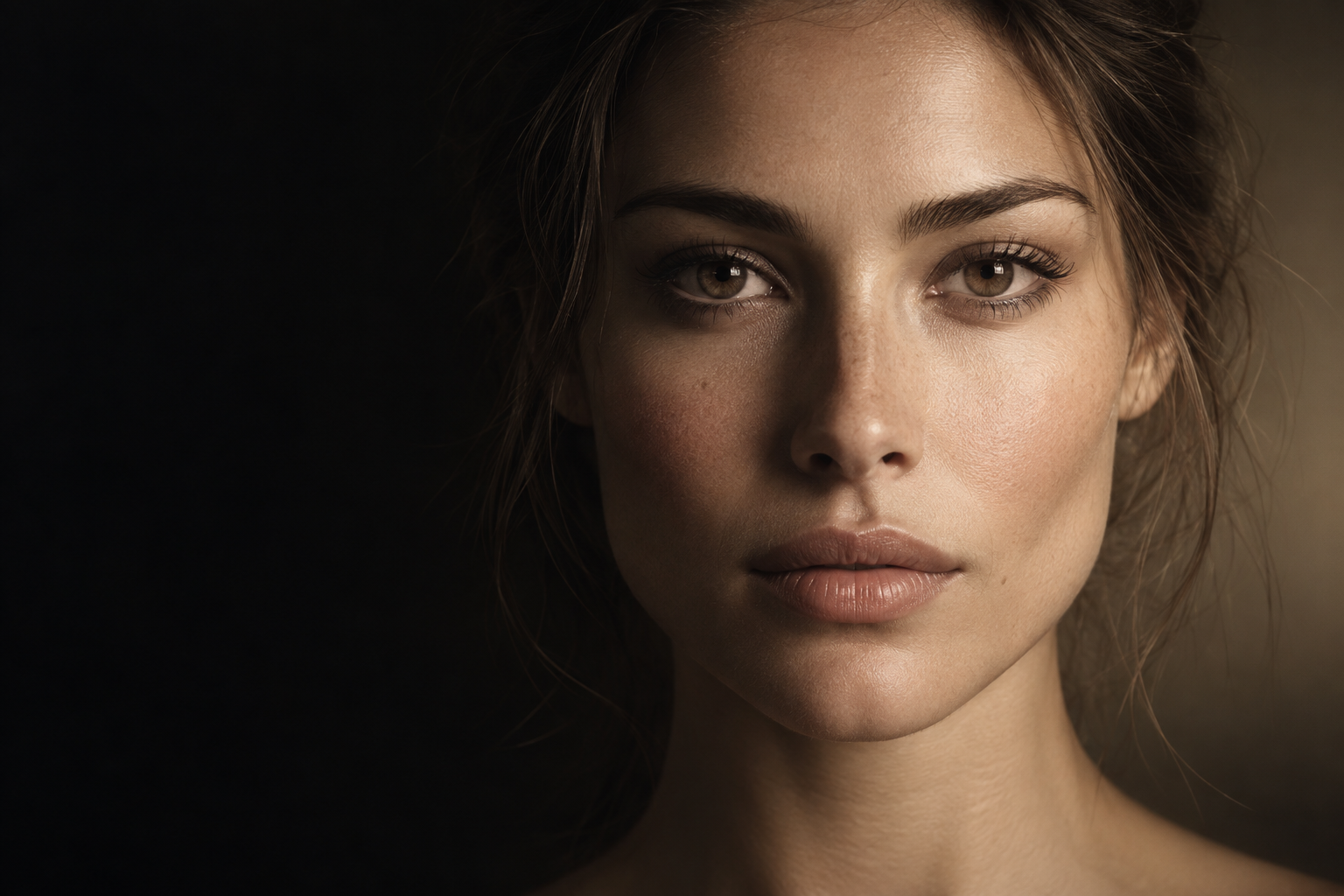 Editorial Beauty Portrait für LUMIÈRE Face Intelligence